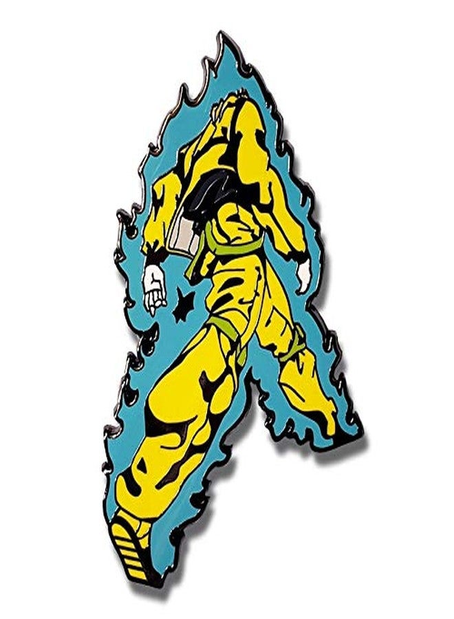 Bold Walk Enamel Pin, Funny Attitude Character Badge, Hard Enamel Pin Gift